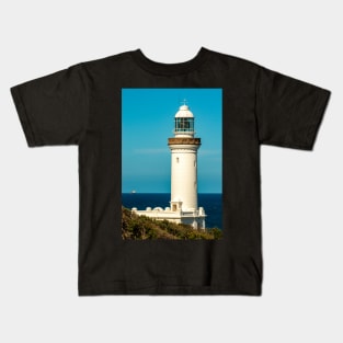 Norah Head Lighthouse, Norah Head, NSW, Australlia Kids T-Shirt